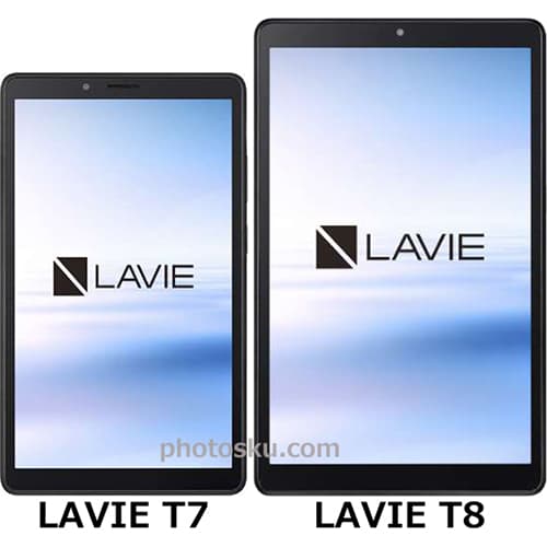 LAVIE T7」と「LAVIE T8」の違い - フォトスク