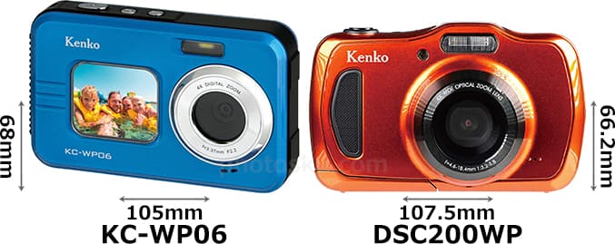 KC-WP06」と「DSC200WP」の違い - フォトスク