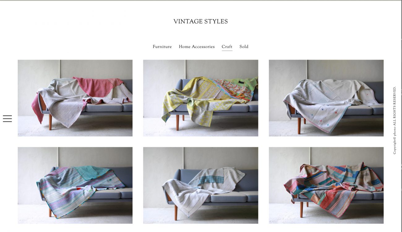 インドのヴィンテージカンタキルトが再入荷しました。 | phono | 金沢