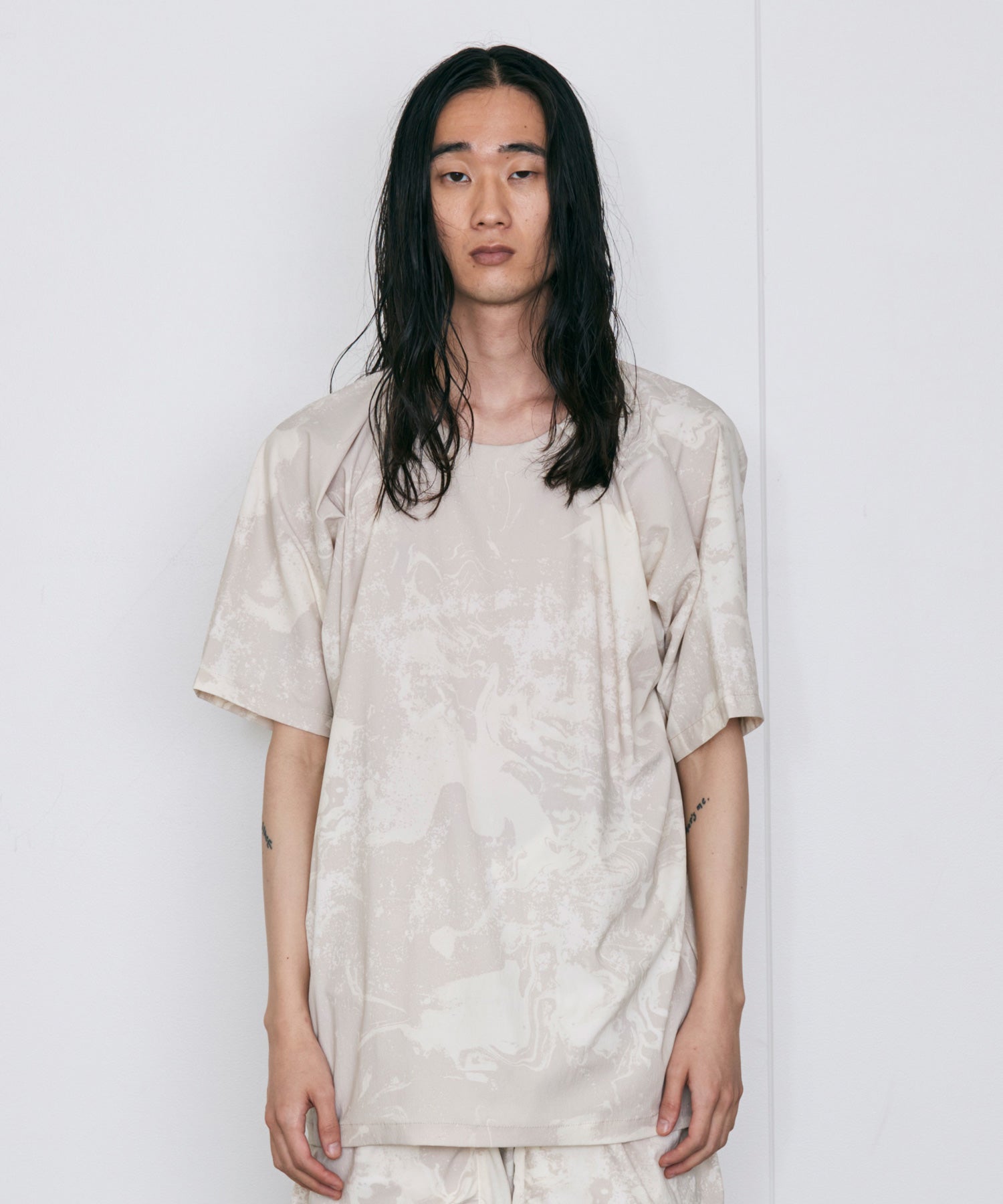 MENS】カルストレッチTシャツ Karu stretch T / Karu-Stretch Taffeta