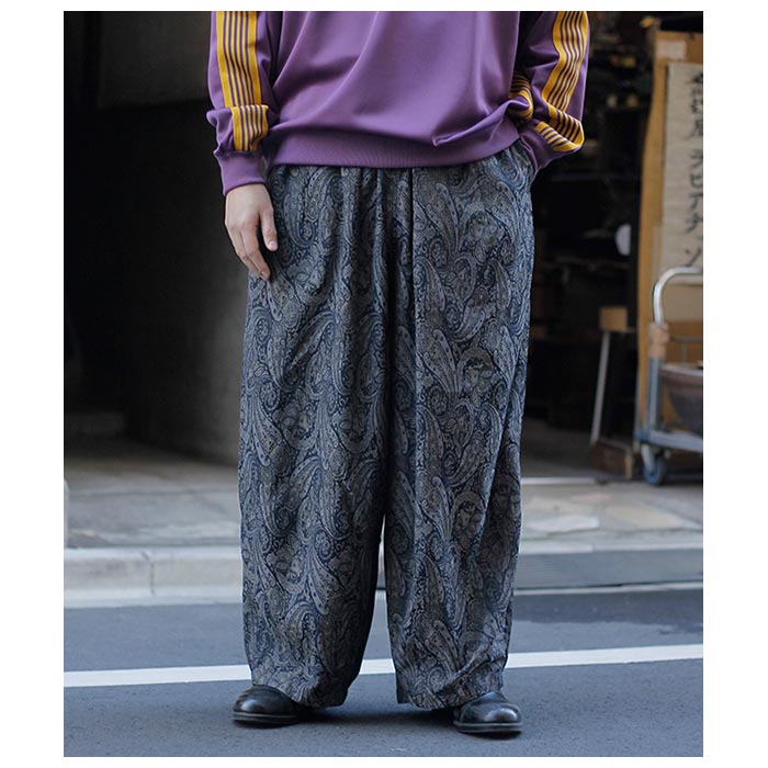 ニードルズ NEEDLES ポリエステルコットン ペイズリージャガードクロス