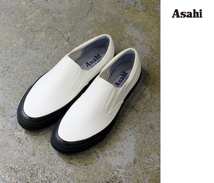アサヒ ASAHI DECK SLIP-ON MONOCHROME モノクローム スリッポン