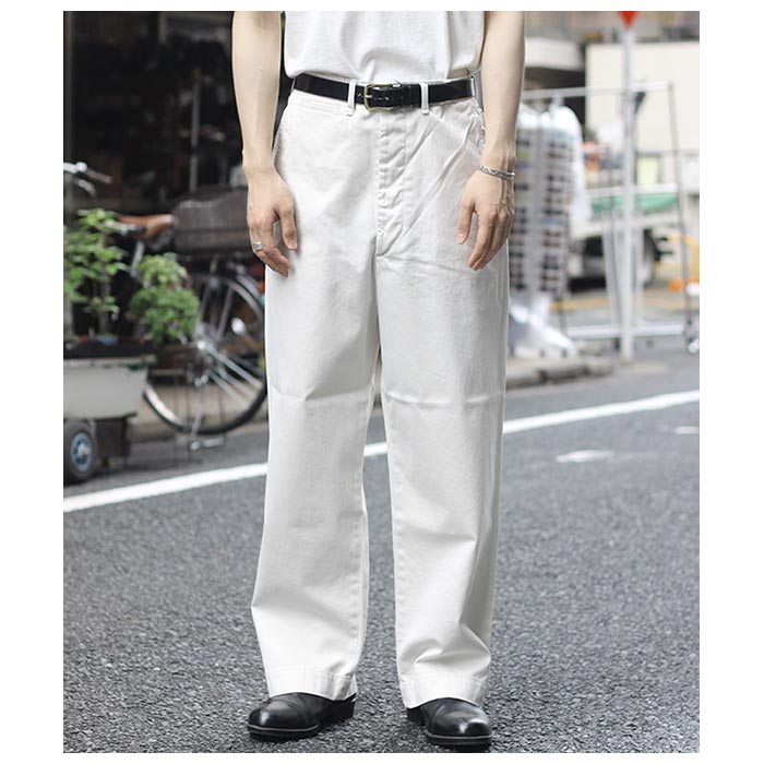 orSlow オアスロウ アイボリー チノパン ヴィンテージフィット