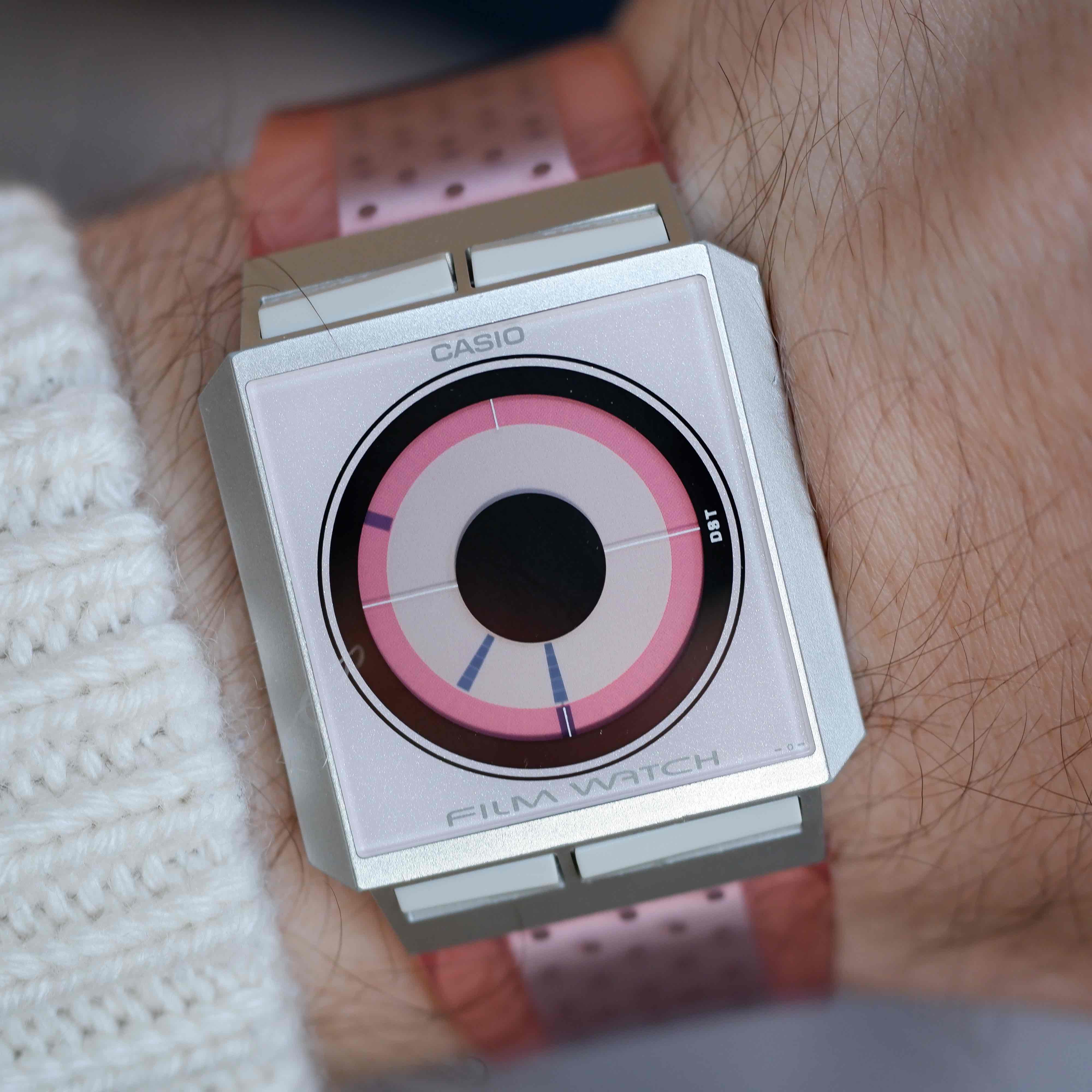 Vintage Casio Film Watch FS-02 Pink from the 90s Mint – Phil & Phil's