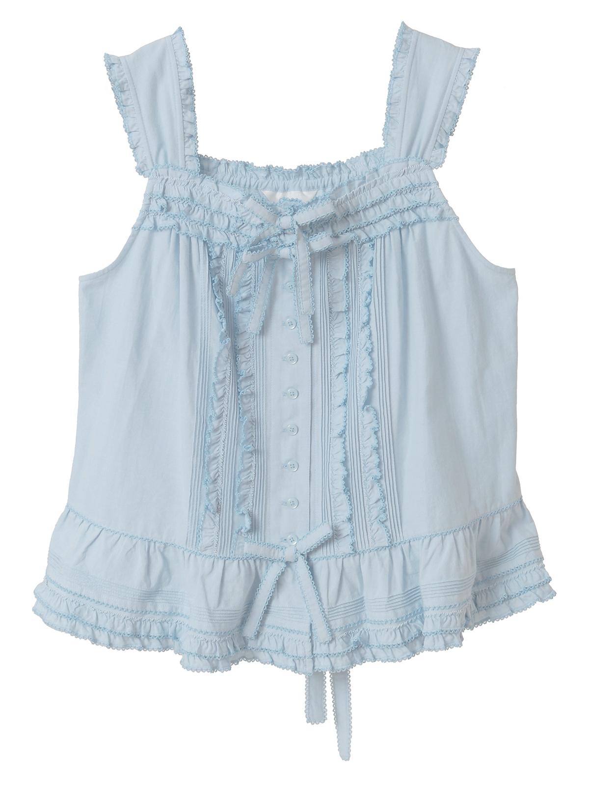 フリル使いキャミソールブラウス｜ピンクハウスオフィシャルオンライン