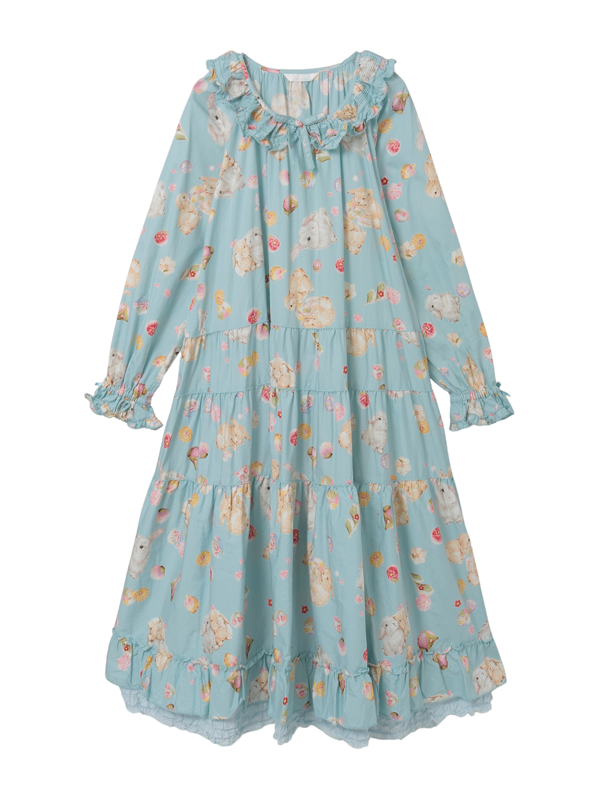 幸見うさぎプリントミディワンピース｜ピンクハウスオフィシャル