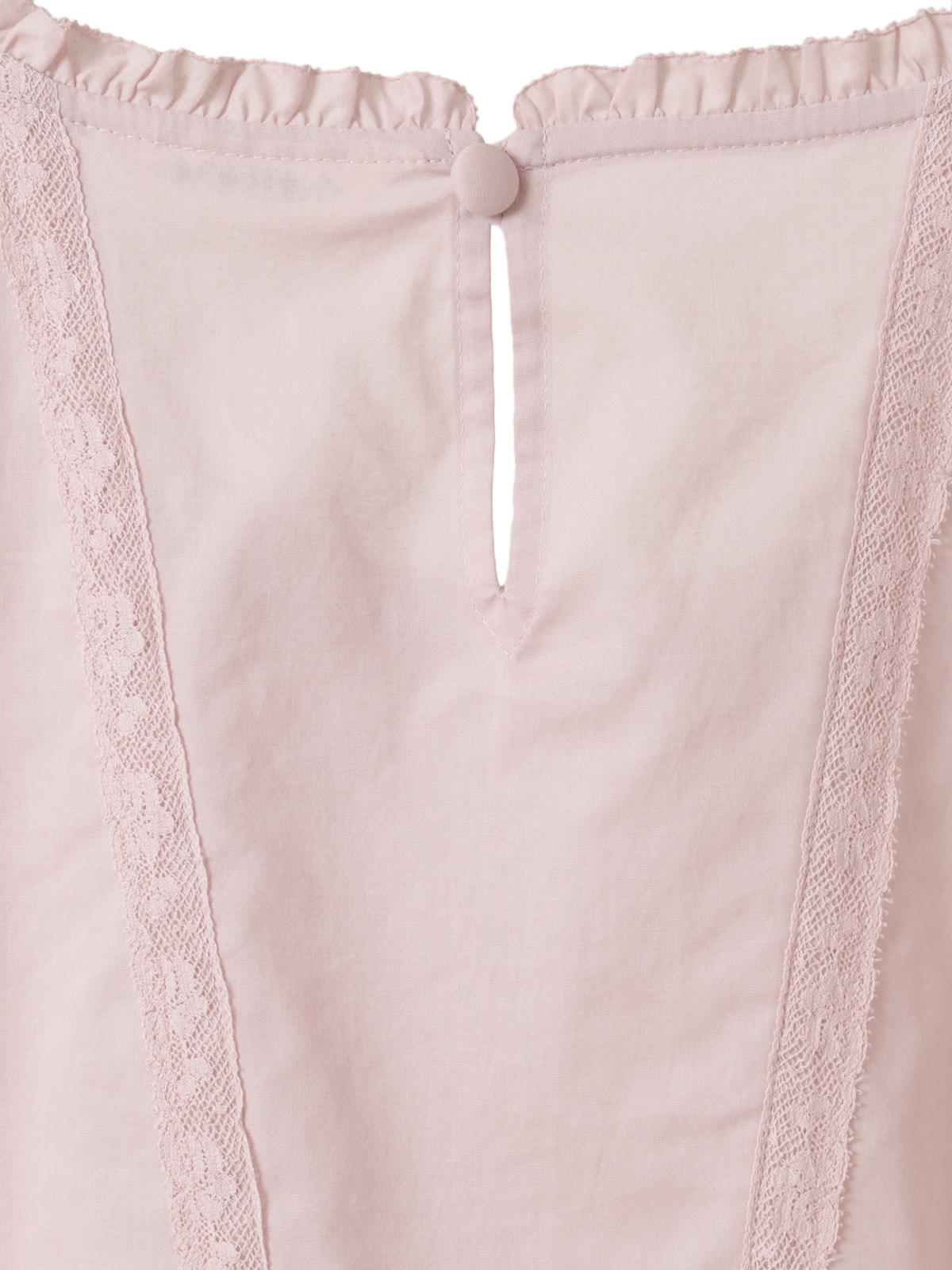 フランス製レース使いコットンローンブラウス｜ピンクハウス