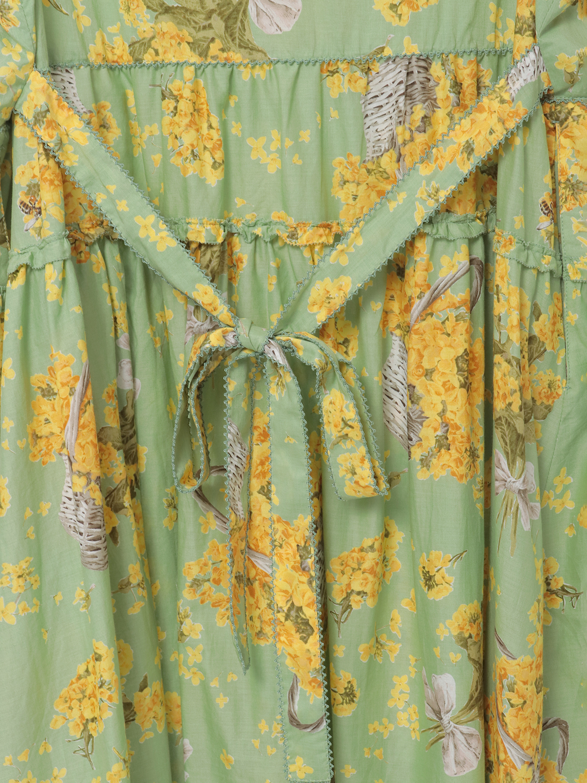 なのはなプリントミディワンピース｜ピンクハウスオフィシャル