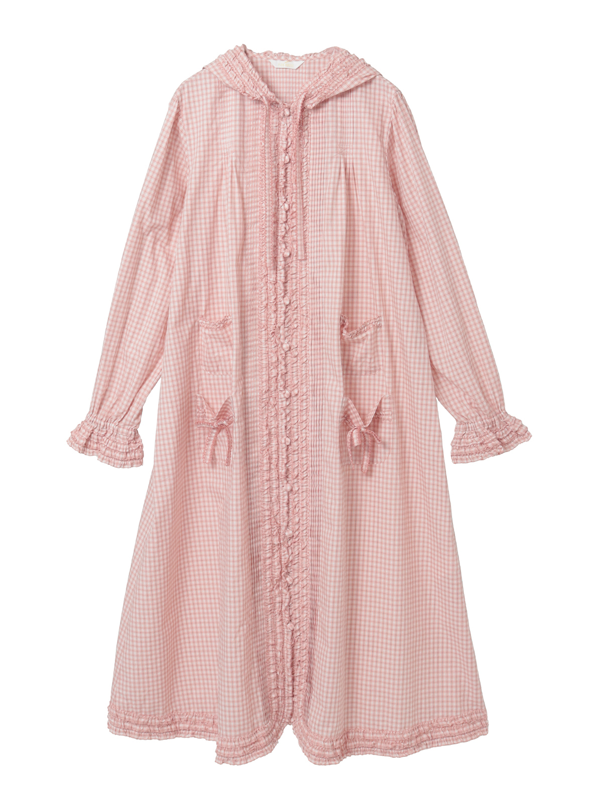 オリジナルチェックフード付きワンピース｜ピンクハウスオフィシャル