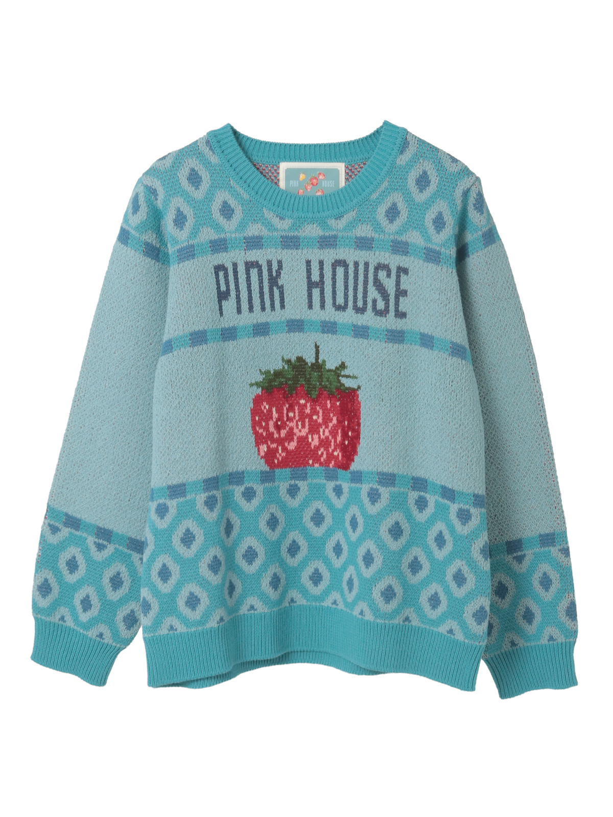 苺モチーフジャガードニット｜ピンクハウスオフィシャルオンライン