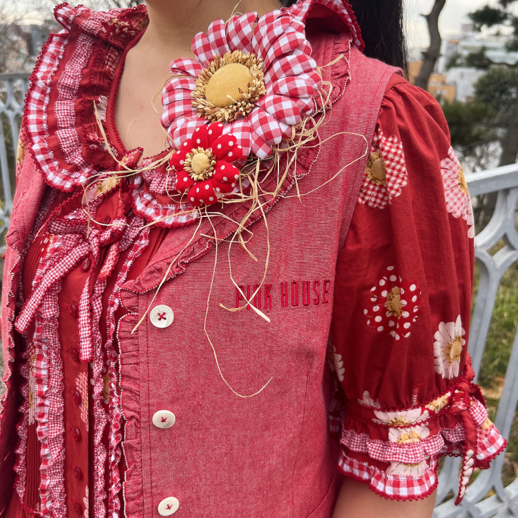 ひな菊コサージュ｜ピンクハウスオフィシャルオンラインストア｜PINK