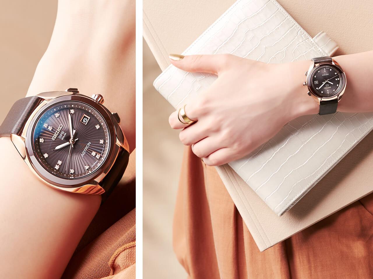 セイコーアストロン レディース コアショップ専用モデル ローズ