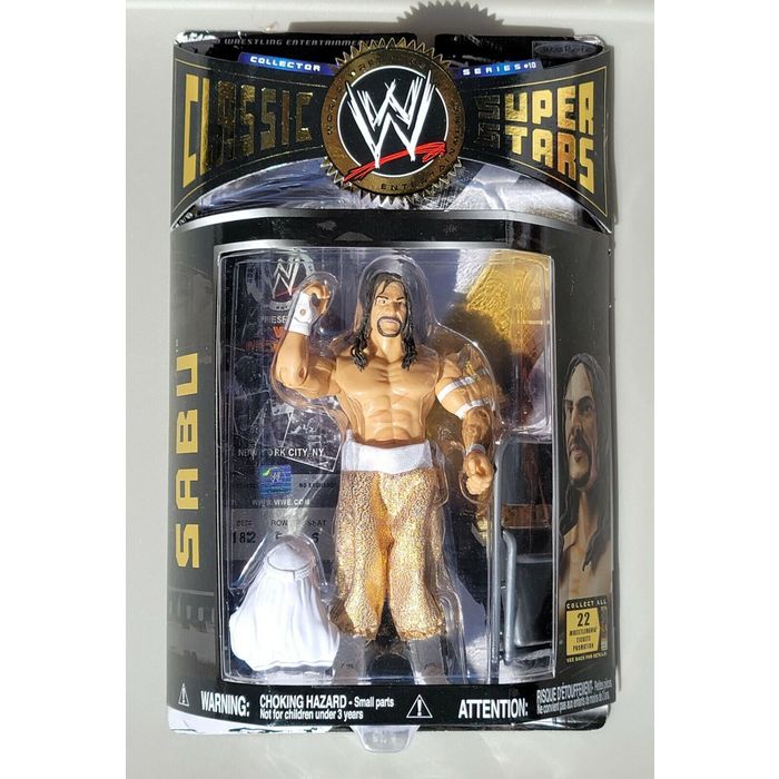 wwe wwf ljn classic superstars series 10 limited edition sabu