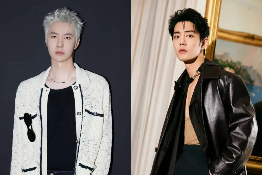 陳情令》CP】王一博出席巴黎時裝周CHANEL大秀代言身價1.3億直逼肖戰