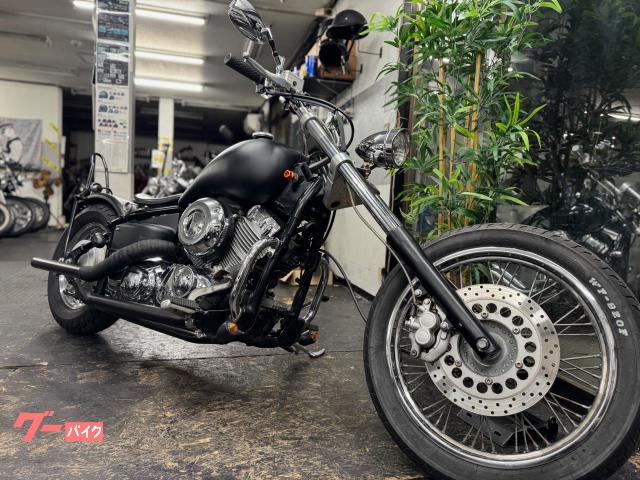 ヤマハ ドラッグスター400 ストレッチタンク トリプルツリー