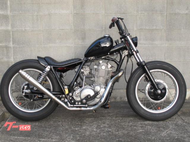 ヤマハ SR400 フルカスタム ボバー チョッパー ブラック 1JR