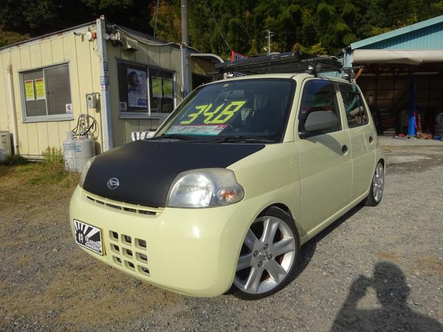 ダイハツ エッセ D タイミングチェーン 車高調 16インチアルミの