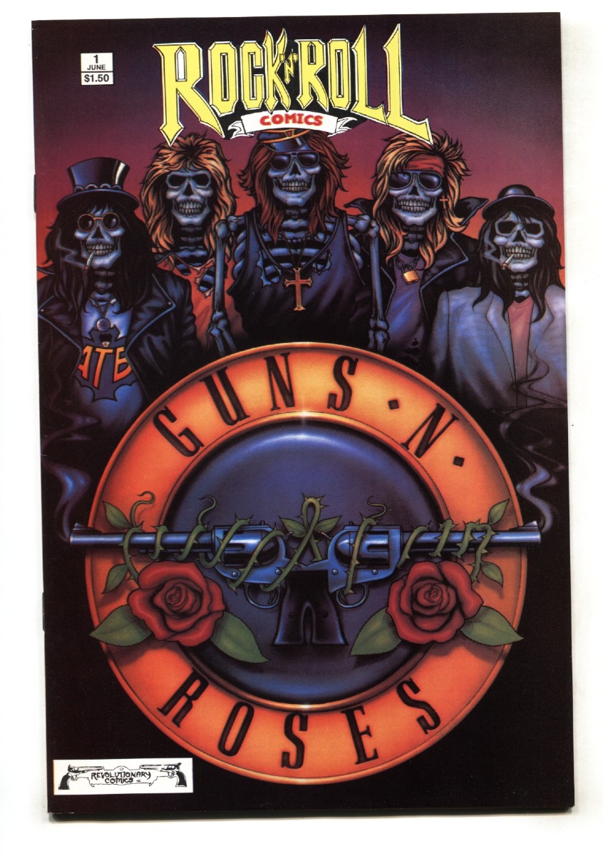 Rock N Roll Comics #1 1989- GUNS N ROSES- first printing VF: (1989