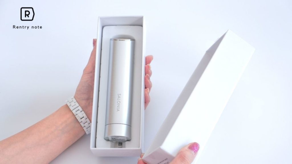 使ってみた】サロニアの美顔器スマートモイスチャーデバイスとセラム