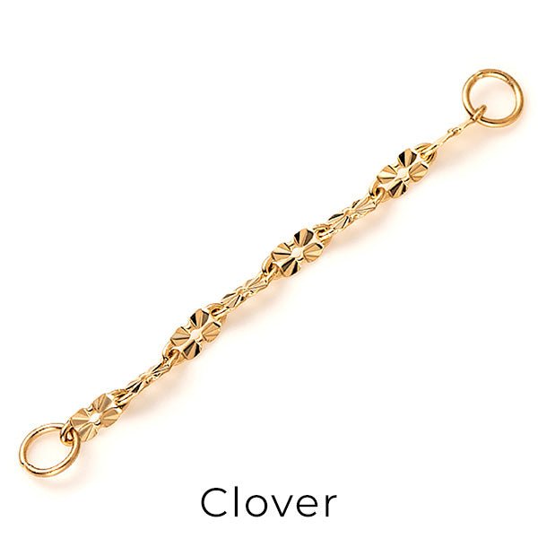 ピアス チャーム│K18 チェーン チャーム│金属アレルギー対応 18金