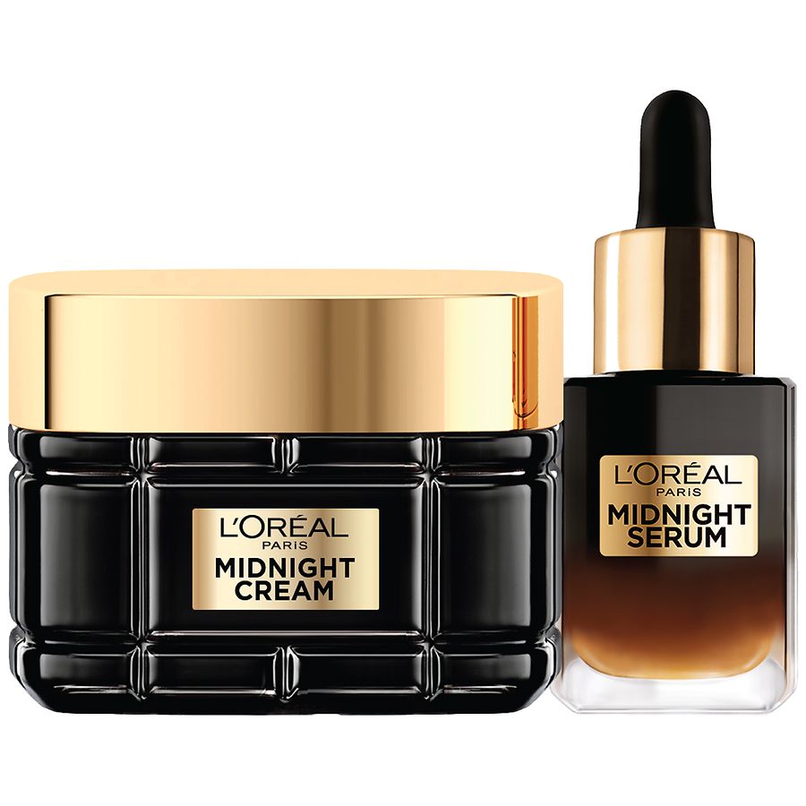 L'Oreal Paris Midnight Cream + Serum Holiday Kit | Walgreens