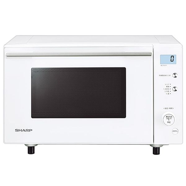 SHARP RE-TS171-W ホワイト系 PLAINLY [単機能電子レンジ（17L