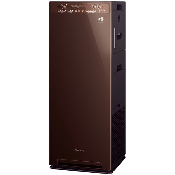DAIKIN MCK55Y-T ブラウン [加湿ストリーマ空気清浄機 (空清25畳/加湿