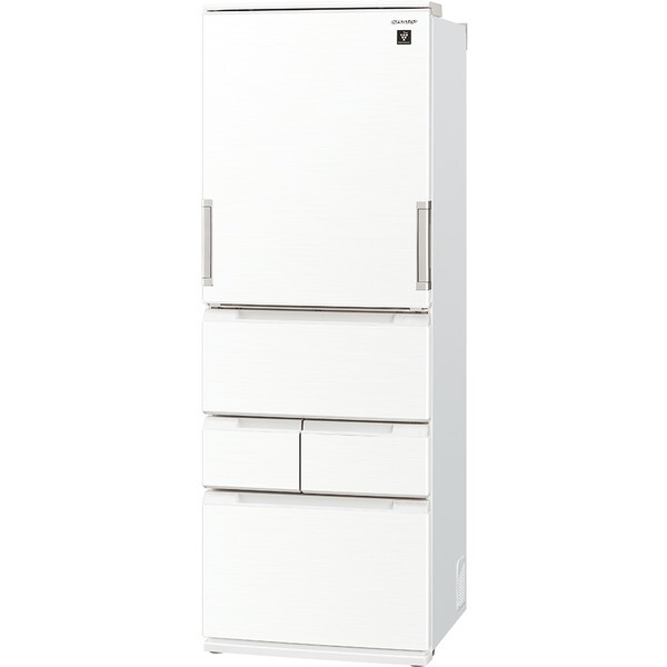 SHARP SJ-MW46M-W ラスティックホワイト [冷蔵庫 (457L・左右フリー