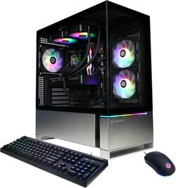 CyberPowerPC Gaming Desktop AMD Ryzen 7 8700F NVIDIA GeForce RTX