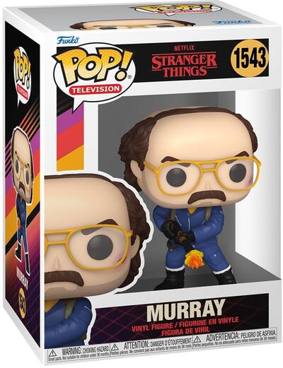 Funko Pop! Stranger Things: Season Murray with Flamethrower