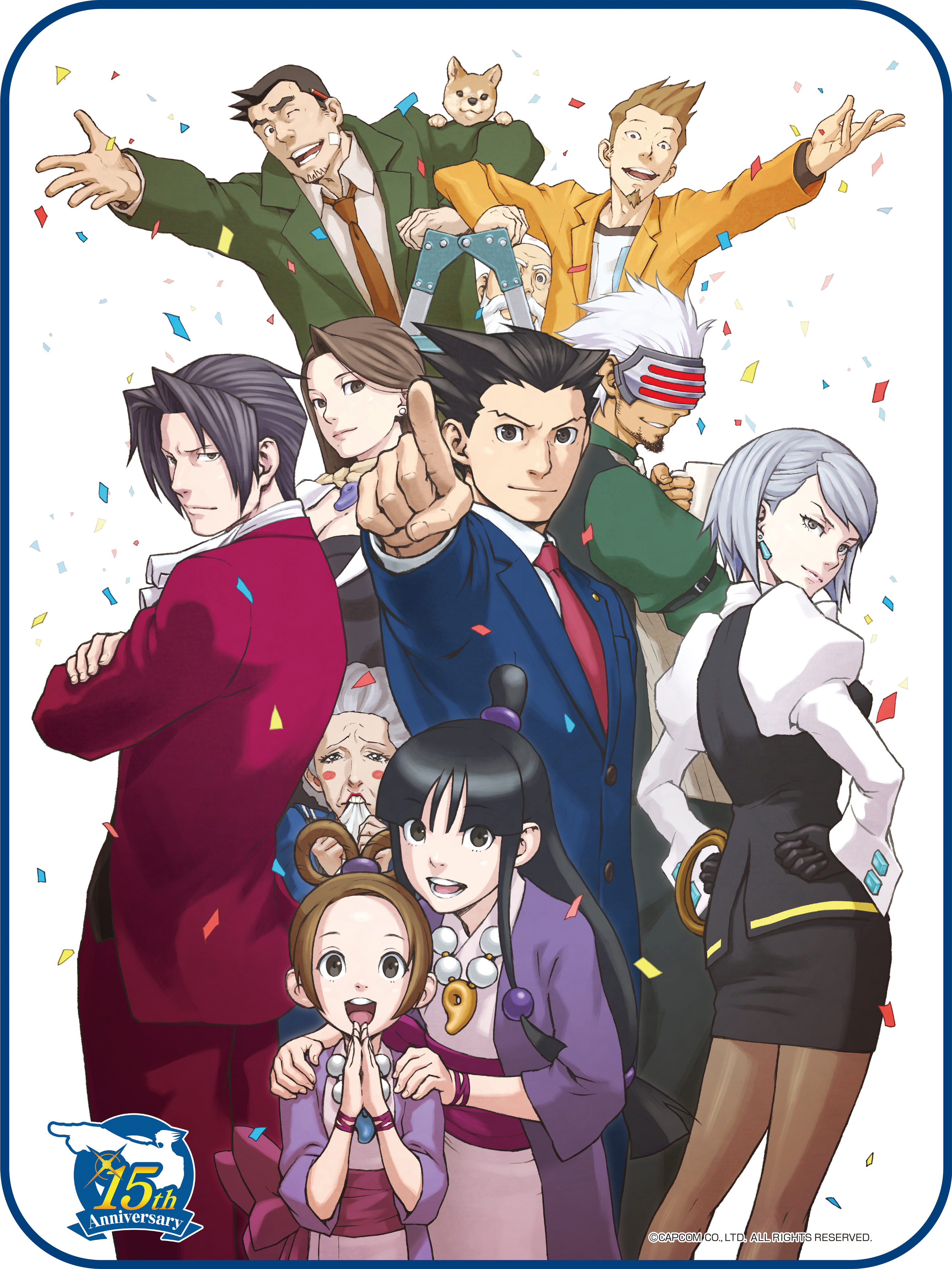 逆転裁判15周年記念「逆転裁判画廊」 | pixiv Zingaro