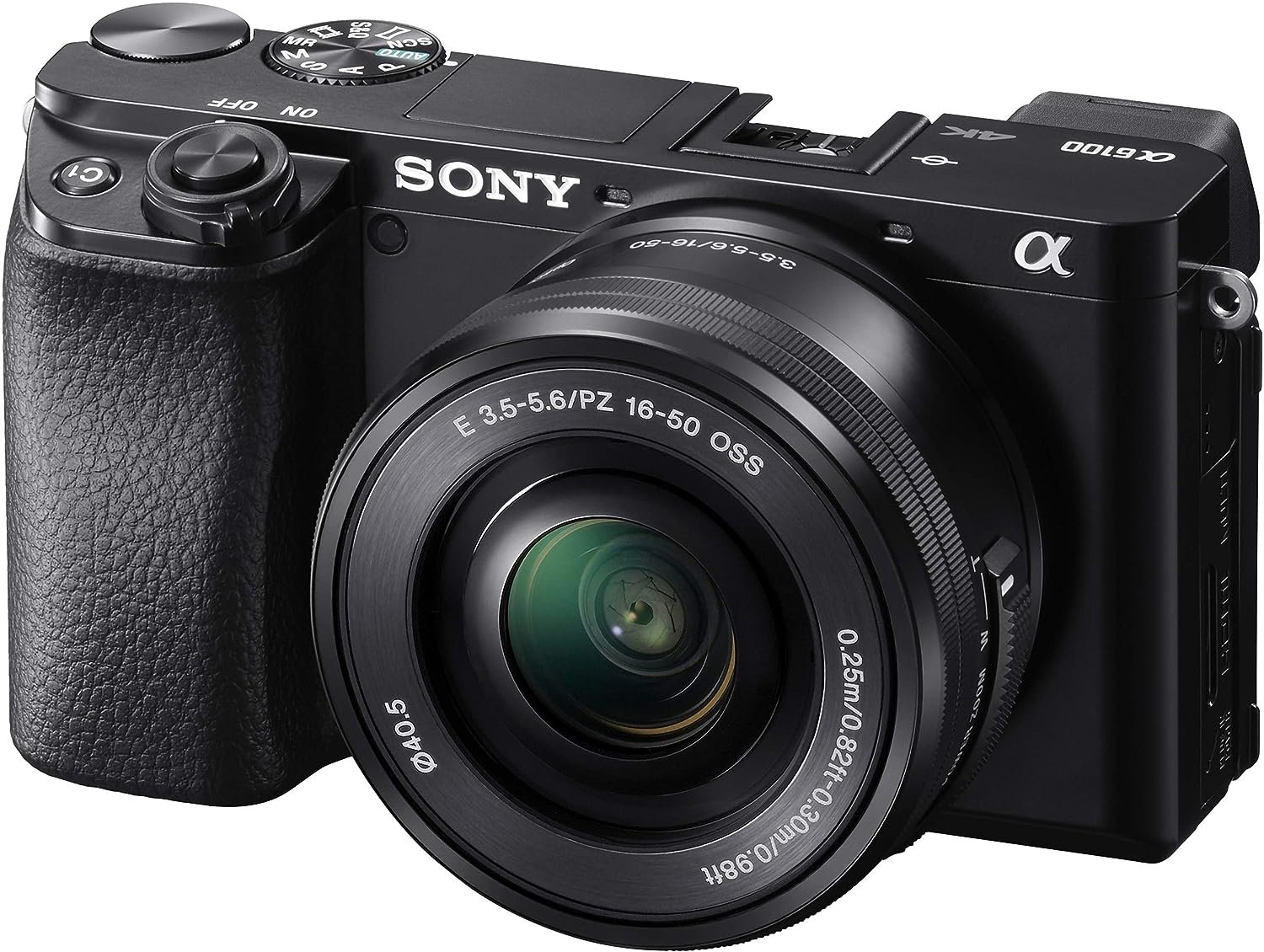 Sony Alpha ILCE 6100L Mirrorless DSLR Camera with 16-50mm Lens