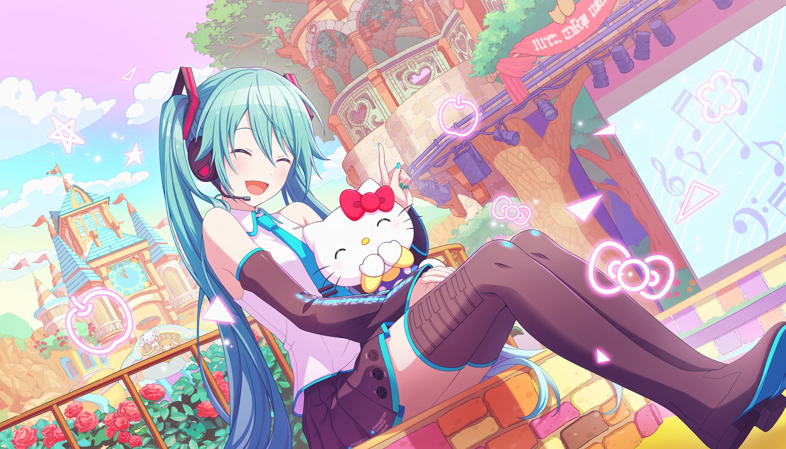 feat.ハローキティ] 初音ミク 情報 | プロセカギャラリー