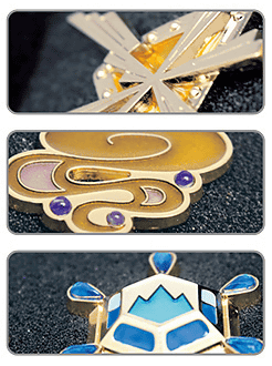 ポケモンXYのジムバッジがグッズ化。半立体仕様のコンプリートセットは