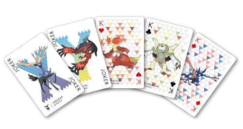 ポケットモンスター X トランプ」、「ポケットモンスター Y トランプ
