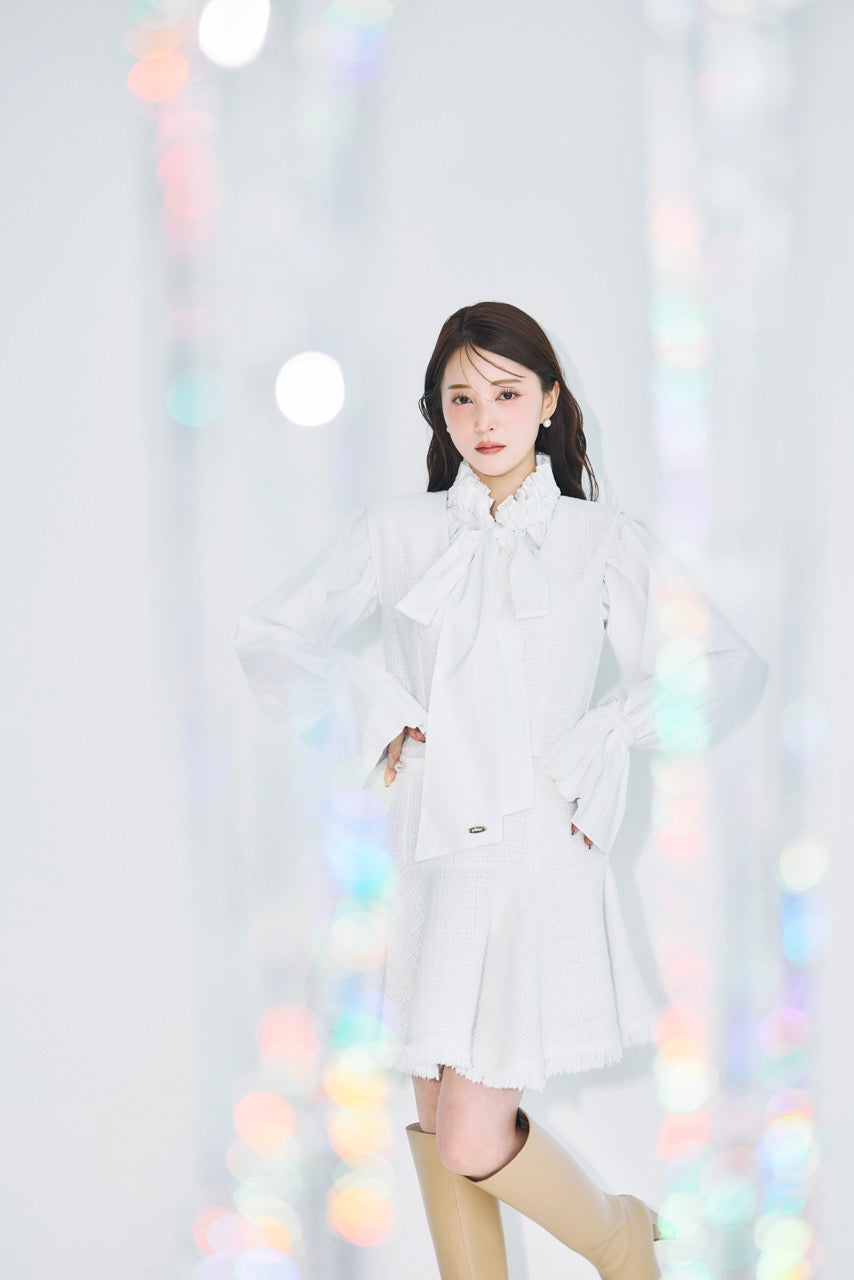 クラシカルツイードフレアミニワンピース – poláura OFFICIAL ONLINE STORE