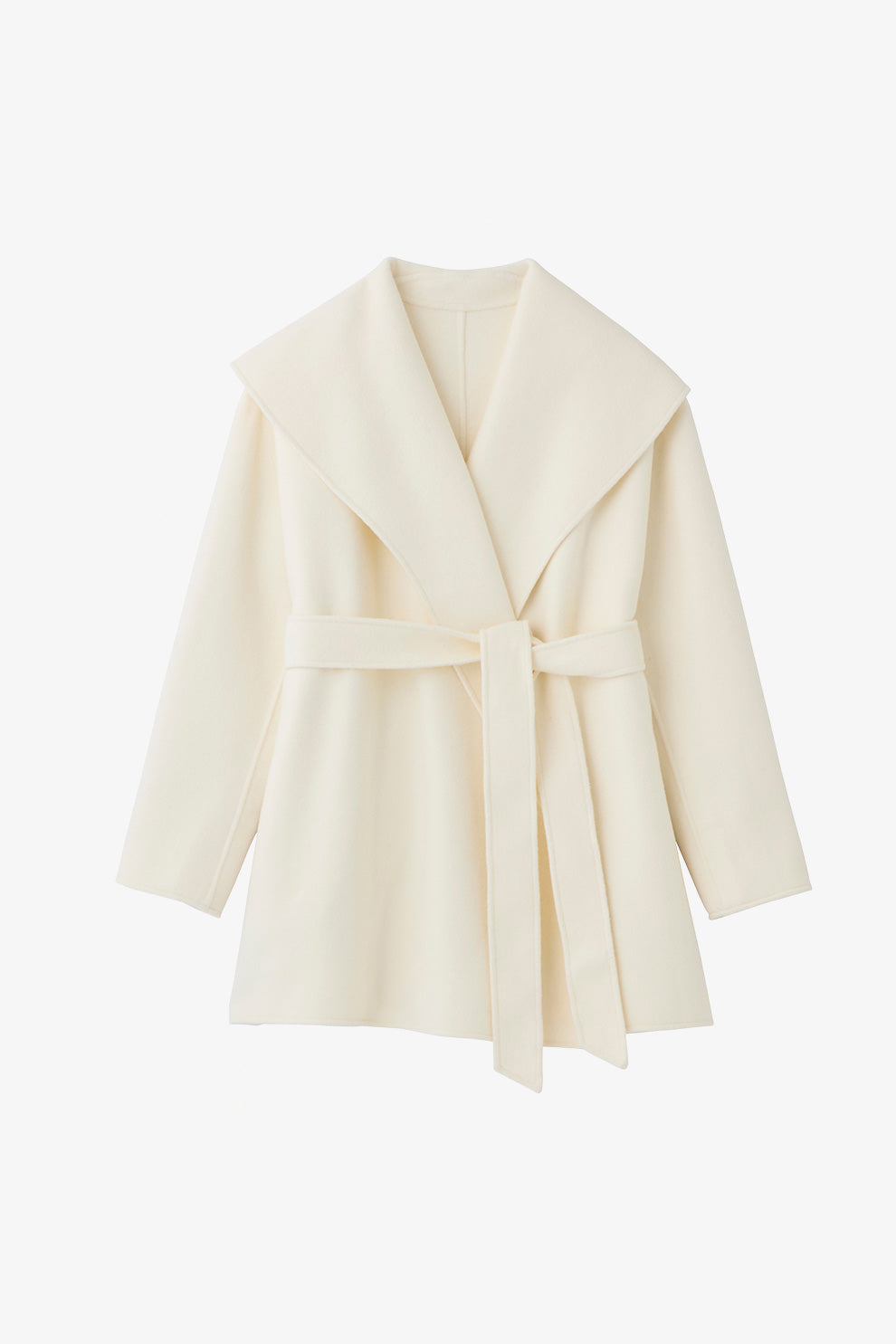 ショールカラーウールミドルコート – poláura OFFICIAL ONLINE STORE