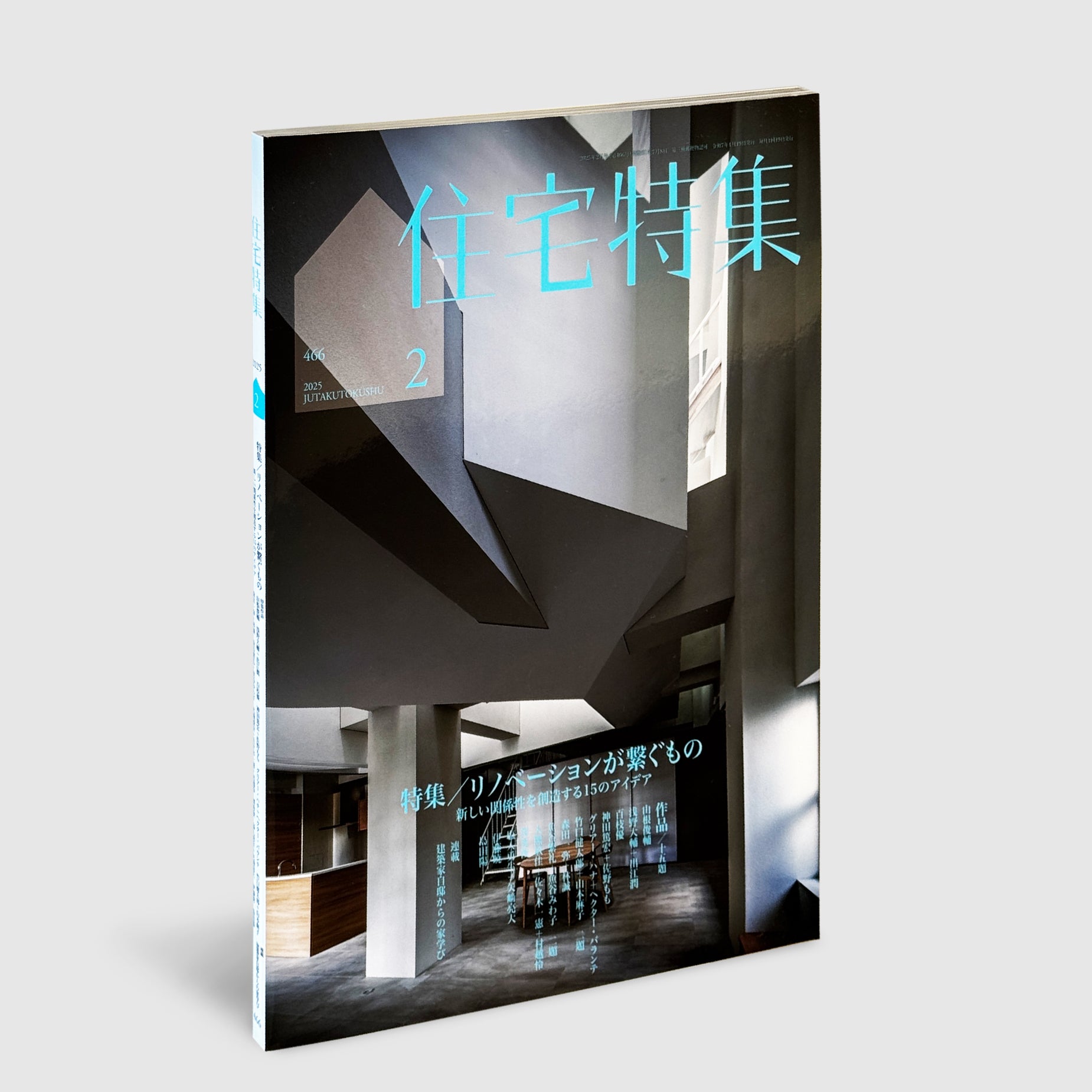 住宅特集 2025年2月号 リノベーションが繋ぐもの── 新しい価値を創造