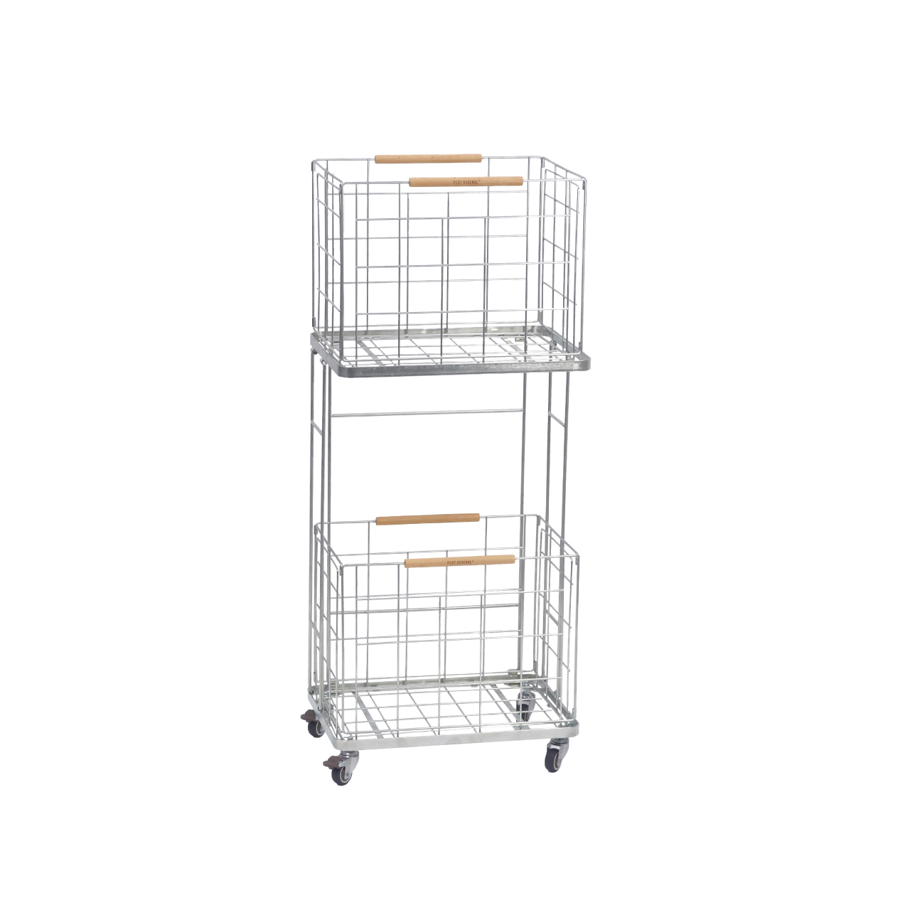 INDUSTRIAL LAUNDRY WAGON ZINC / インダストリアルランドリーワゴン