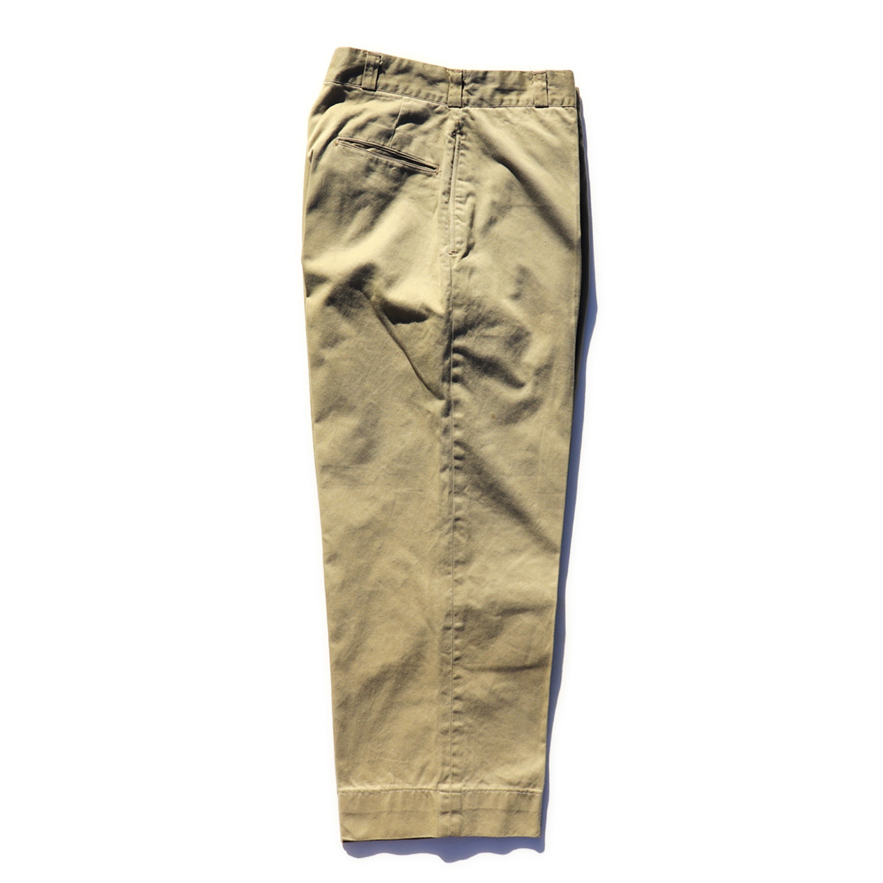 POST JUNK / 60's U.S. ARMY クロップド チノトラウザーズ [W30]