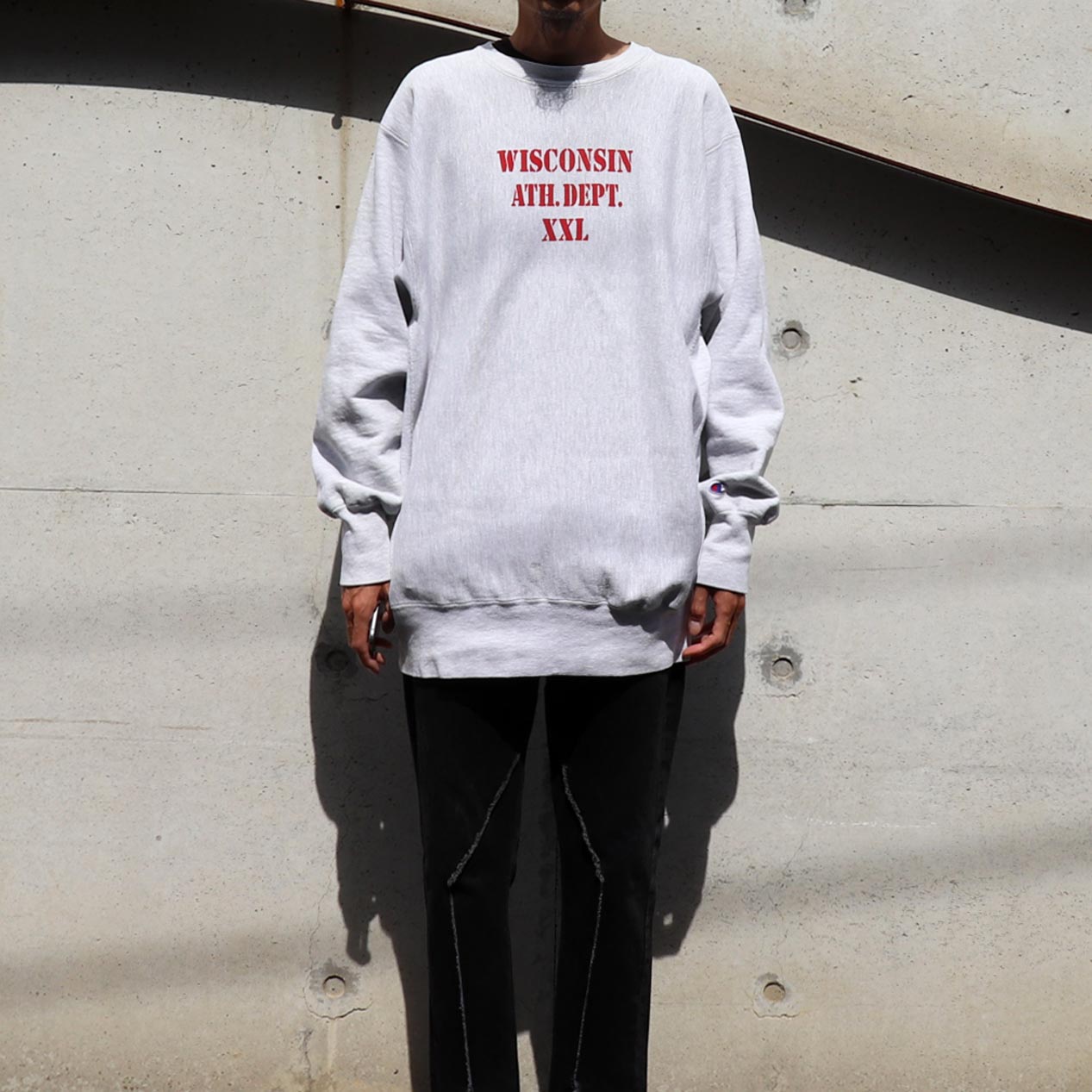 POST JUNK / 90's CHAMPION USA製 “WISCONSIN ATH. DEPT.” リバース