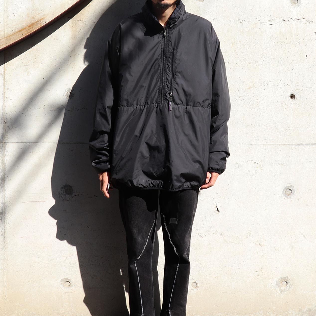 POST JUNK / 00's PATAGONIA Black Puffball Pullover [XL]