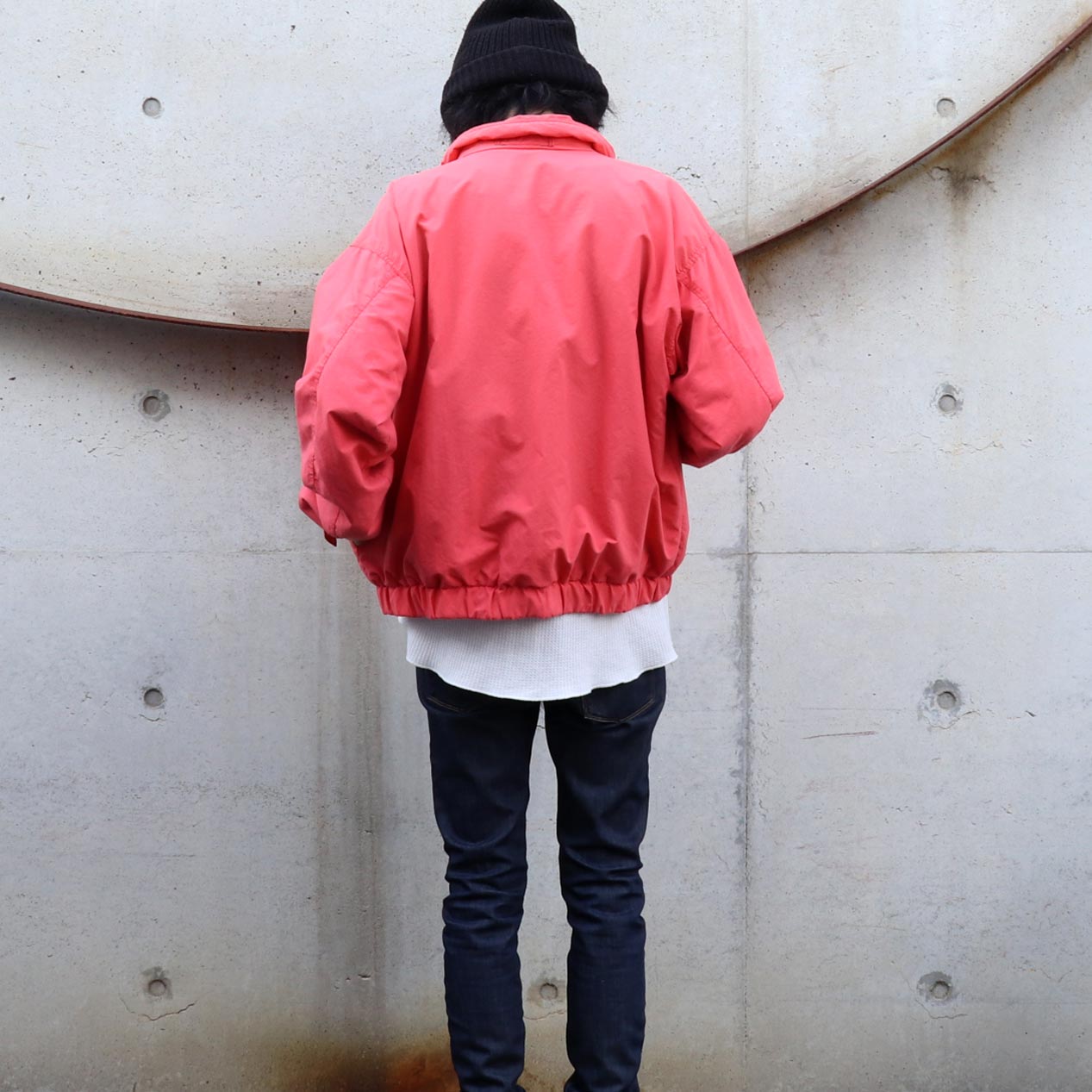 POST JUNK / 90's PATAGONIA サーモンピンク ナイロンジャケット [M]