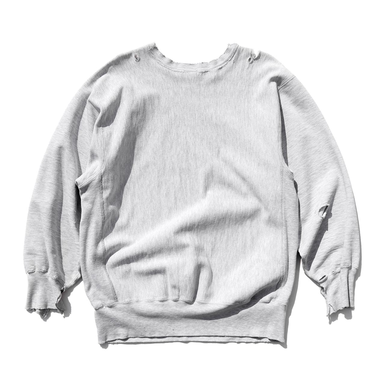 POST JUNK / 90's CHAMPION USA製 染み込みプリント ダメージ リバース