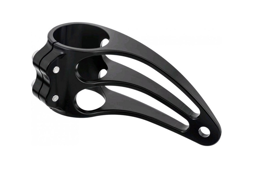 Motone】アルミ削り出し製ショートヘッドライトステーが発売中