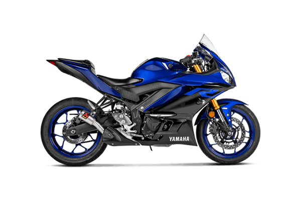 AKRAPOVIC】YZF-R25/3,MT-25/03 用 アクラポヴィッチ純正カーボン