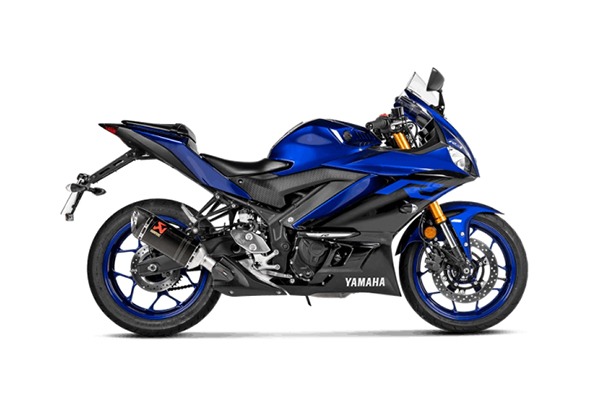 AKRAPOVIC】YZF-R25/3,MT-25/03 用 アクラポヴィッチ純正カーボン