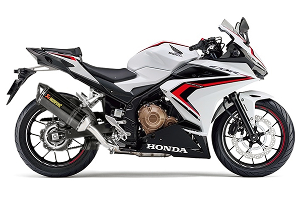 CBR400R用 スリップオンマフラー JMCA認証試験合格 | AKRAPOVIC