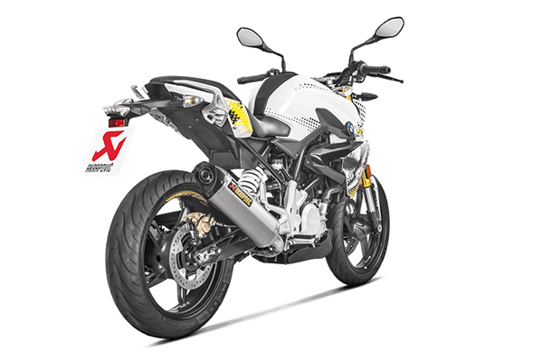 BMW G310R フルエキゾースト JMCA追加認証取得 | AKRAPOVIC