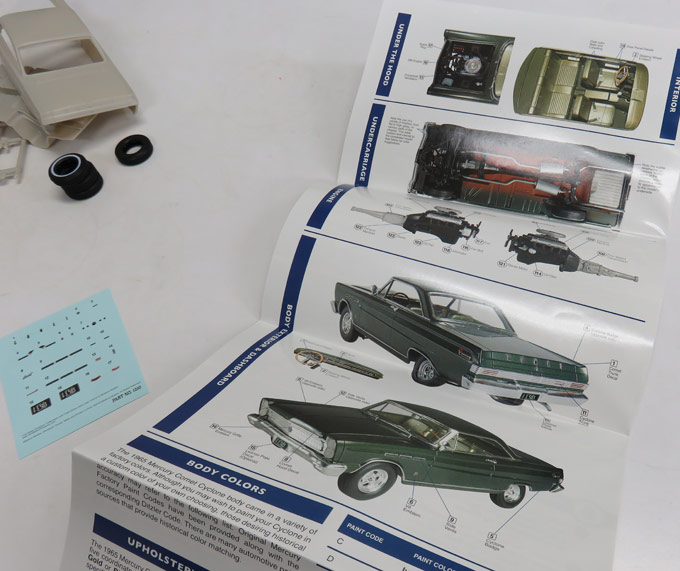 たまにはアメ車つくってみませんか? 1/25 1965 マーキュリー コメット